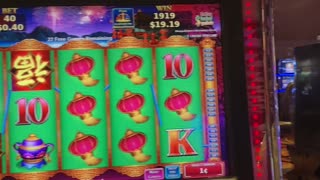 I WON 46 FREE SPINS ON CHINA SHORES SLOT MACHINE