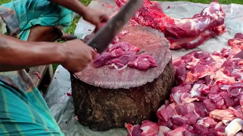 Quickest method for beef cutting