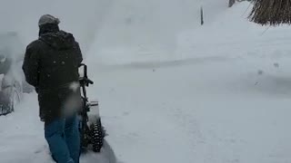 Snow Storm in Canada - A
