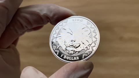 2022 Pobjoy Mint Big Five Series: Sierra Lone Lion 1oz BU Coin
