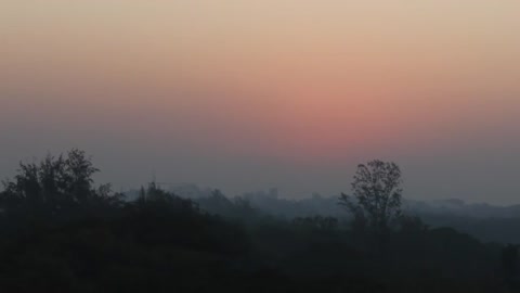 Sunrise at IIT Bombay, Mumbai- Time Lapse Video