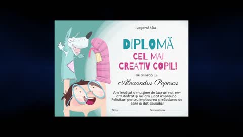 MATOGRAPH.COM) Diploma de participare model