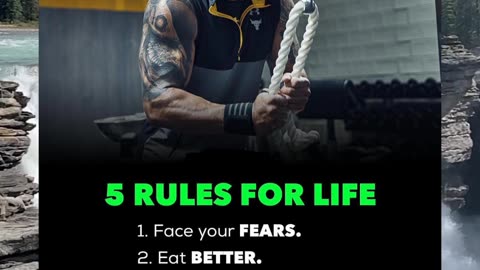 APPLY THESE 5 RULES IN YOUR LIFE