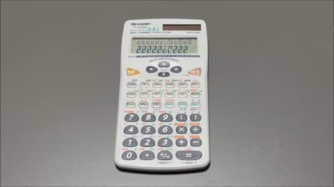 Sharp FL546VA Calculator Buyer Beware