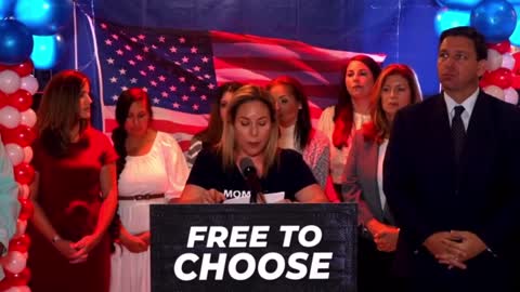 Mom for Liberty Speaks at FREE TO CHOOSE Rally w/ Gov. DeSantis