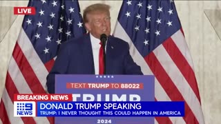 Donald Trump speech: former president speak to Nation in Mar -a-lago after arrest