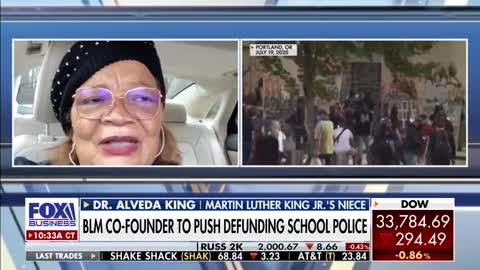 Dr. Alveda King on BLM co-founder pushing to defund school police: 'We need to come together'