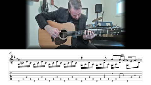 The Lady in Red - Fingerstyle Guitar Lesson (Sheet Music + TAB)