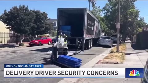 Crime has gotten so bad in California that delivery drivers now have armed guards