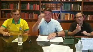 Bolsonaro defendendo o Lula