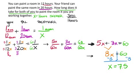 Work and Motion Applications (MATH 1010 Unit 5 Lesson 5)