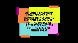 This is how fraud is covered up in Minnesota by agency attorneys.