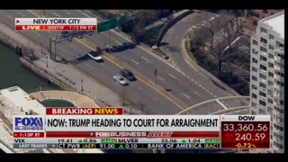 Trump arrives at New York Courtroom for Arraignment