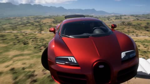 1470HP Bugatti Veyron _ Forza Horizon 5 _ Logitech g29 gameplay