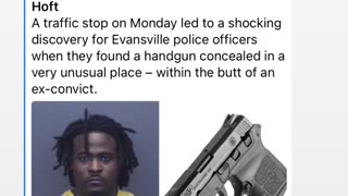 TRAFFIC STOP REVEALS UNUSUAL CONCEALED CARRY