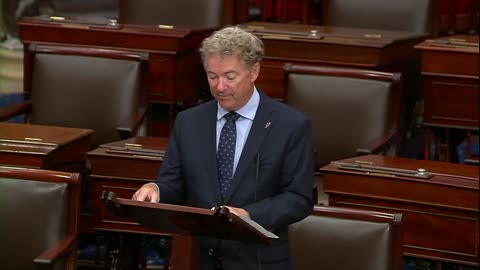 Dr. Rand Paul Speaks on Senate Floor on CFATS Program - July 26, 2023