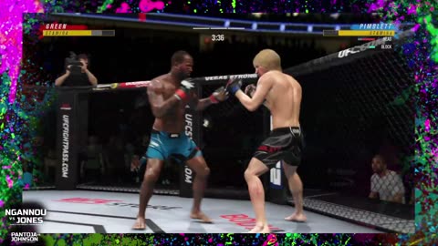 SimulationUFC: Bobby Green vs Paddy Pimblett FULL FIGHT