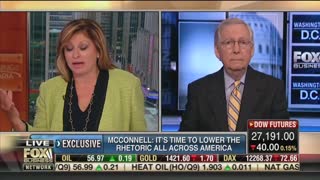 McConnell reacts to Trump rally
