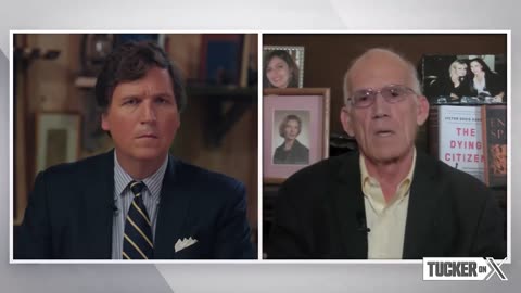 Tucker x Victor Davis Hanson .Donald Trump appeared in court , but it wasn’t a legal proceeding