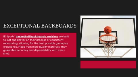 Elite Achievement: IE Sports Basketball Backboards and Rims