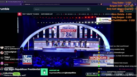 GOP Debate w/ Ghost's Analysis Special LIVE