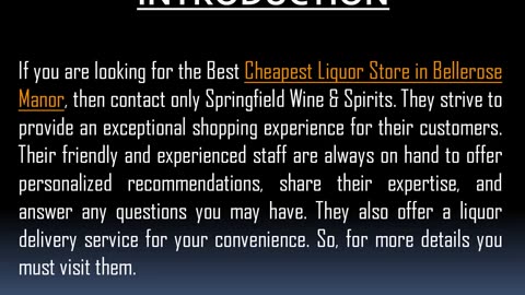 Best Cheapest Liquor Store in Bellerose Manor