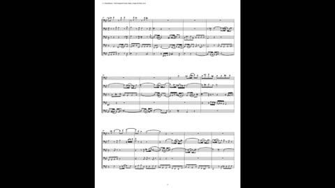 J.S. Bach - Well-Tempered Clavier: Part 1 - Fugue 18 (Bassoon Quintet)