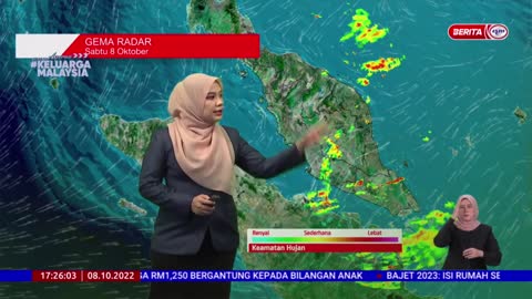 8 OKT 2022 -BERITA WILAYAH-MET MALAYSIA LAPORAN CUACA