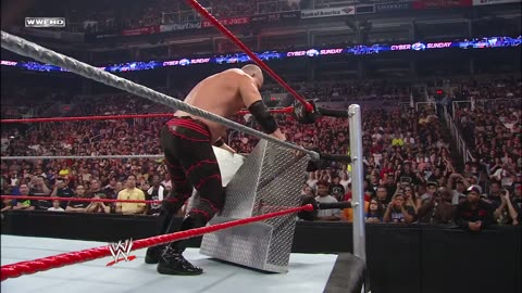 FULL MATCH — Rey Mysterio vs. Kane — No Holds Barred Match- WWE Cyber Sunday 2008