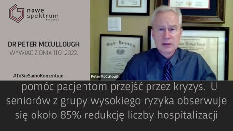 wywiad z doktorem medycyny Profesorem Peter Mccullough, USA - A unique interview, UNCENSORED