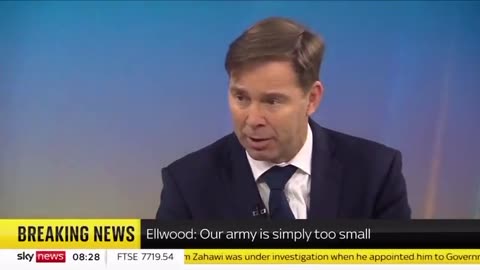 The Head of UK Defence Select Committee is Tobias Ellwood on Sly news: