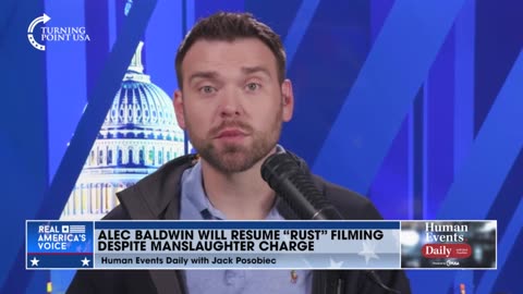 Jack Posobiec: Alec Baldwin to continue "Rust" filming despite manslaughter charge
