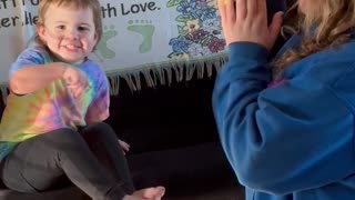 Toddler can count to ten!
