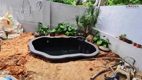 How to Transform Old Fountain to a new Koi Pond?