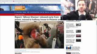 TUCKER CARLSON GETS "QANON SHAMAN" OUT OF JAIL EARLY