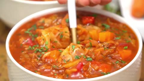 Cabbage Soup for Cold Winter Days