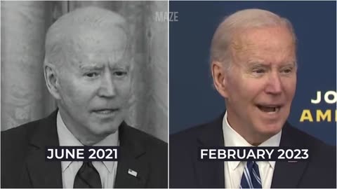 Biden's presidency summed up in a 20 second video
