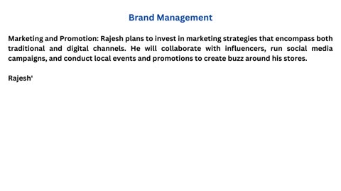 NMIMS Brand Management Assignments