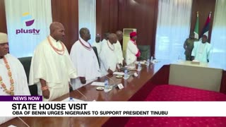 State House Visist: Oba Of Benin Urges Nigerias To Support President Tinubu