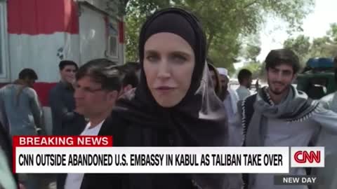 CNN Reporter Calls Taliban "Friendly" While They Chant "Death To America"