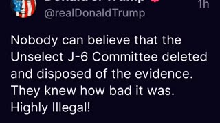 J6 committee shredded all evidence