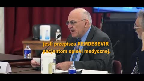 Dr Paul Marik o stosowaniu na Covid REMDESIVIRu w szpitalach w USA