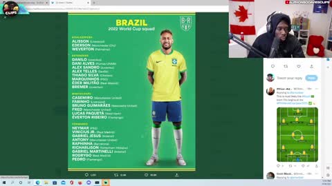 Phonzy Reacts to Brazil's World Cup Squad..