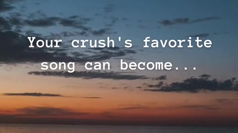The thought of your crush can turn...