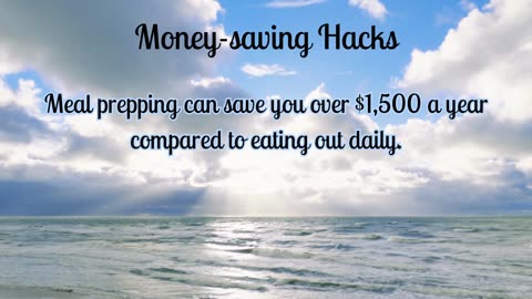 Money Saving Hacks
