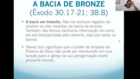 A bacia de bronze do Tabernáculo - O que podemos aprender por meio desse elemento? (extrato de aula)