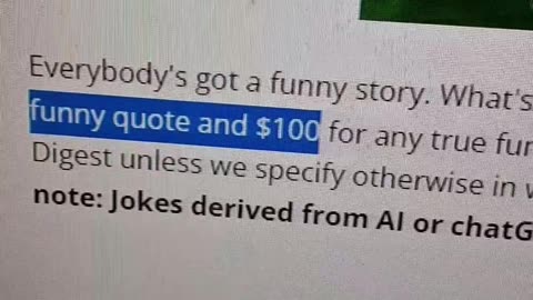 Got A Funny Joke? Make $100 Instantly🤯