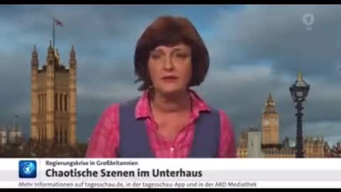 German TV reporting on UK politics