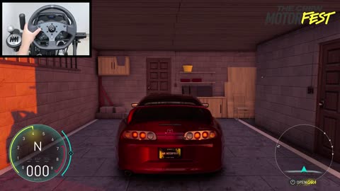 Toyota Supra (Logitech G Steering Wheel) Gameplay