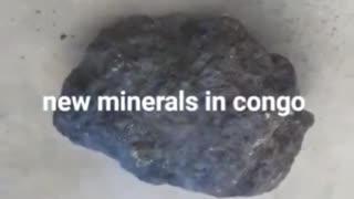 FOUND IN THE DEMOCRATIC REPUBLIC OF CONGO~A NEW MINERAL WHICH SOMEHOW HOLDS AN ELECTRIC CHARGE